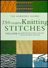 Harmony - Harmony Guide Vol 4 250 Creative Knitting Stitches