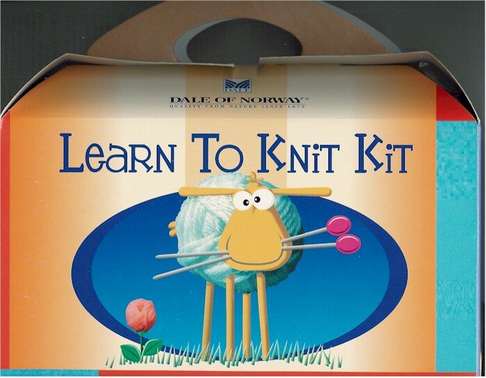 Great beginning knitting kit for children. Contains 3 balls of worsted weight washable wool yarn, 1 pair of size 8 needles and instructions. Suitable for ages 10 and up.